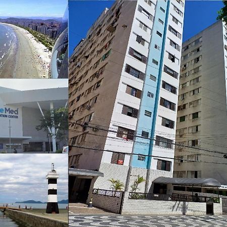 Kitnet Simples Na Ponta Da Praia ,Santos, A Uma Quadra Da Praia, Proximo Ao Aquario Zewnętrze zdjęcie