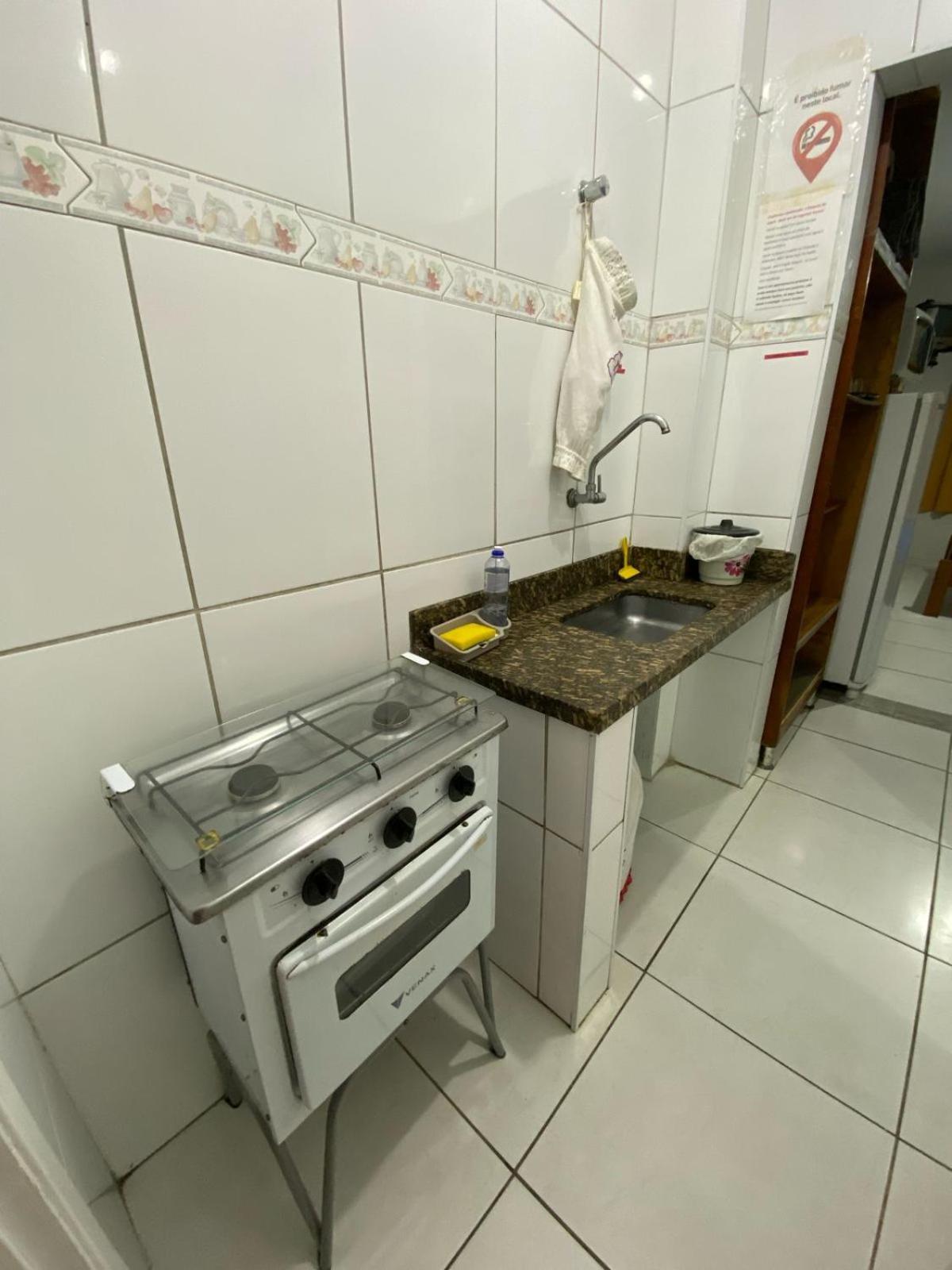 Kitnet Simples Na Ponta Da Praia ,Santos, A Uma Quadra Da Praia, Proximo Ao Aquario Zewnętrze zdjęcie