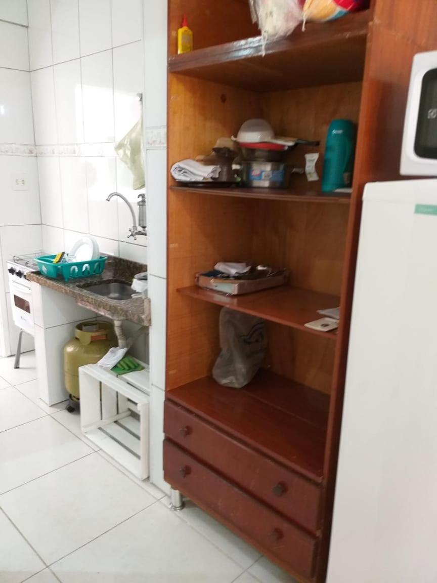 Kitnet Simples Na Ponta Da Praia ,Santos, A Uma Quadra Da Praia, Proximo Ao Aquario Pokój zdjęcie